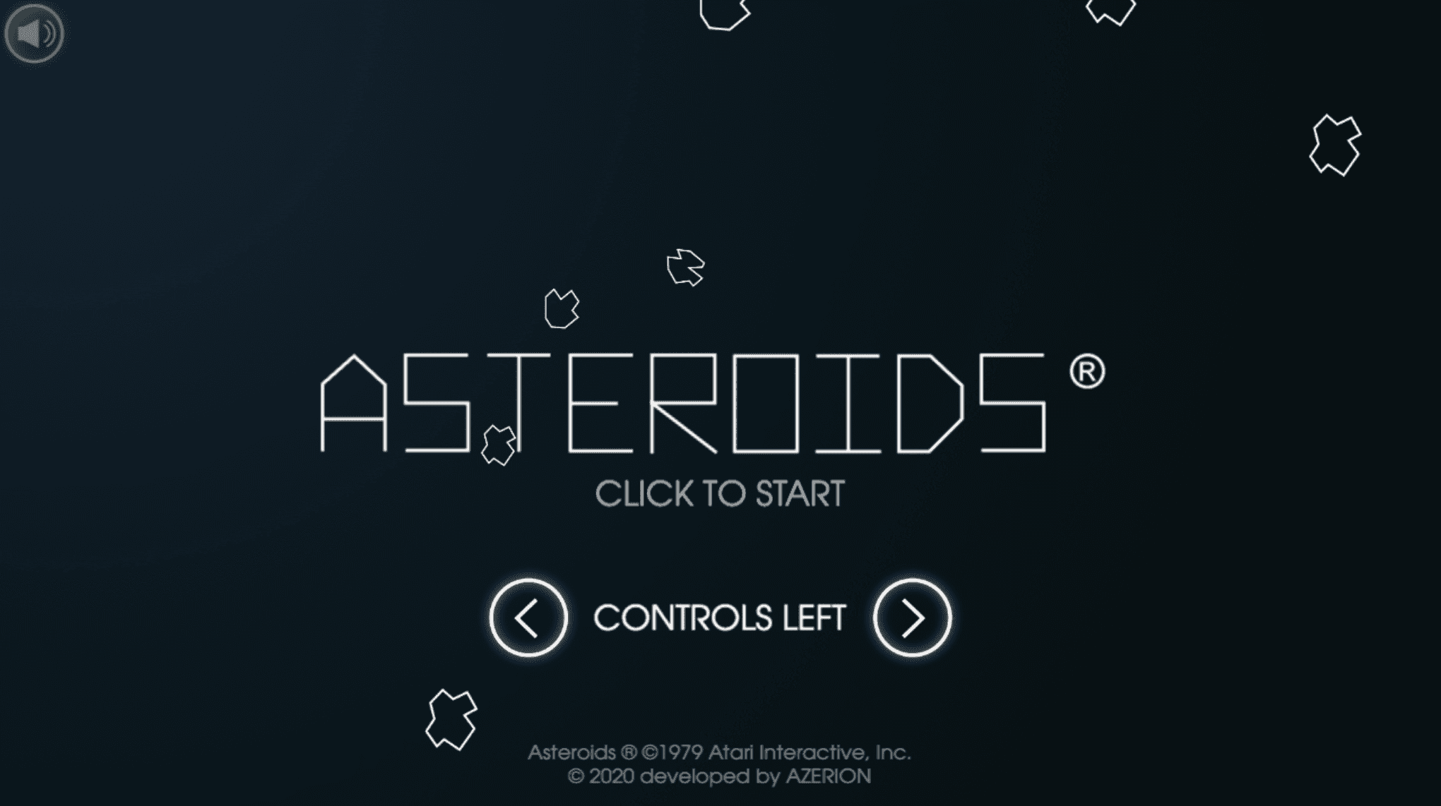 Asteroids Video Game